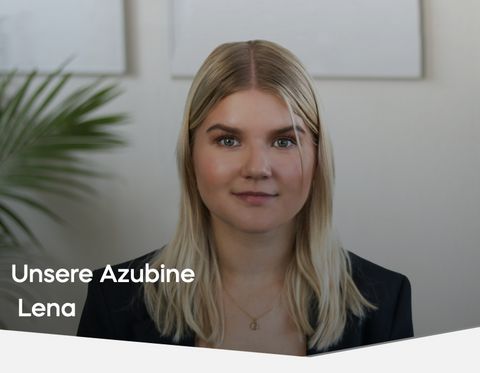Azubine im Marketing