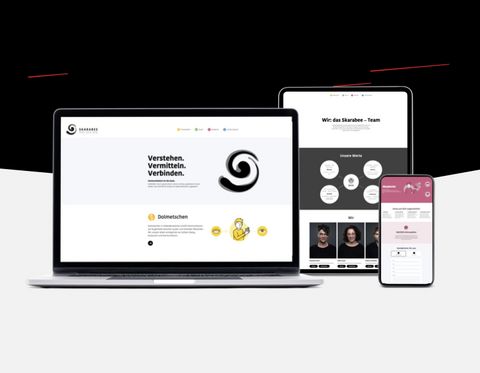 Neue Barrierefreie Website für Skarabee